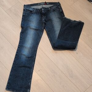 Guess Women's Dark Blue Straight Leg Jeans